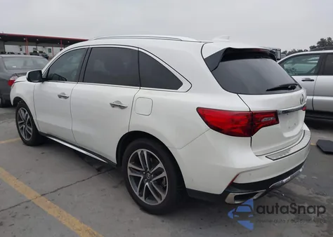 2017 Acura Mdx Advance Package из США, поврежденный, VIN 5FRYD4H81HB012145
